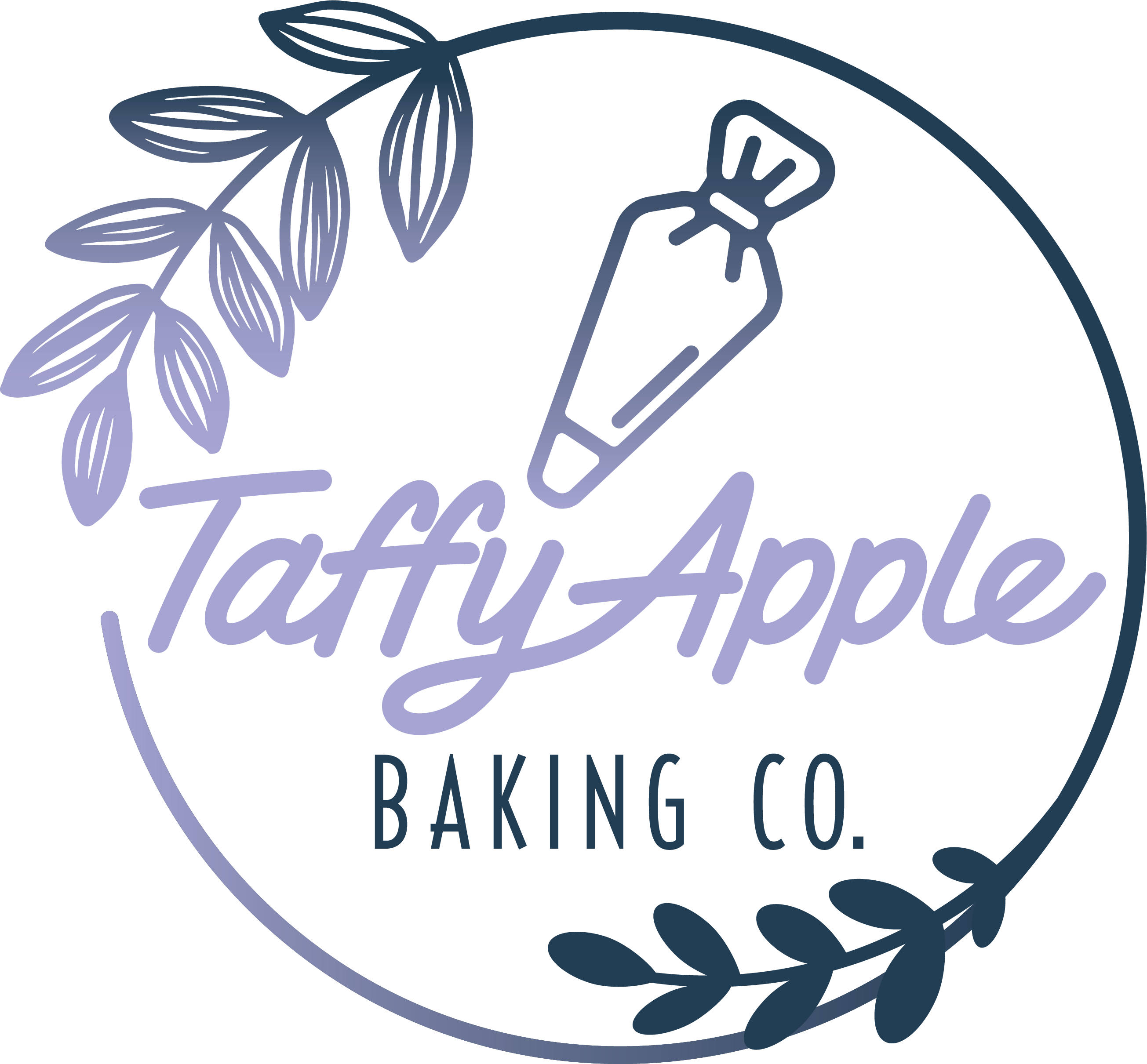 Taffy Apple Bakin Co. Main Logo